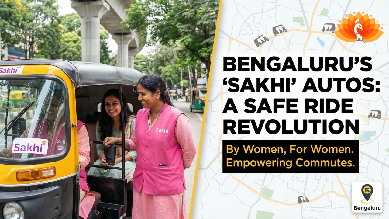 How Bengaluru’s New ‘Sakhi’ Autos are Changing the Daily Commute for Women