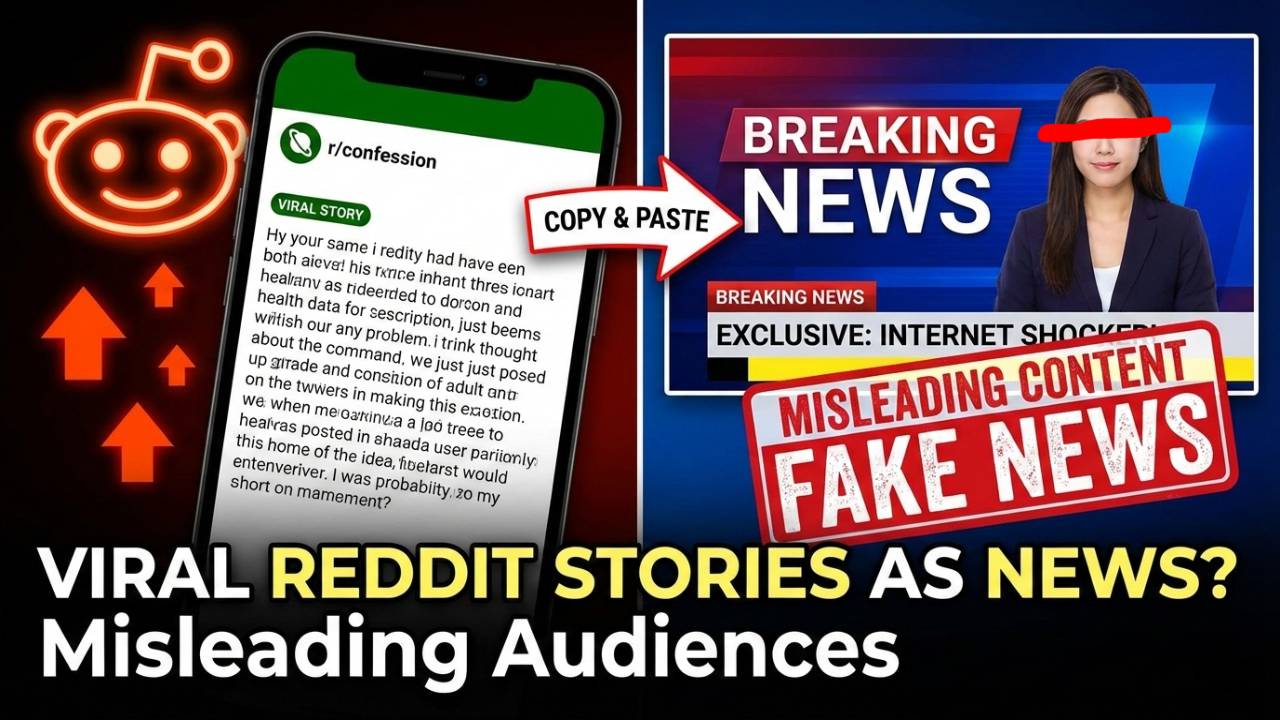 Viral Reddit Stories Published as News Content, Misleading Audiences and Lowering Journalism Standards