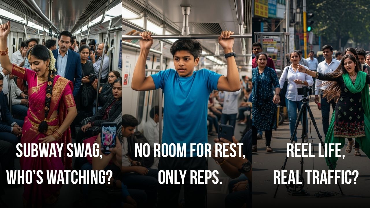 Educated Lost Citizens: Growing Concern Over "Reels Culture" Turning Public Spaces into Stages for Viral Stunts in India